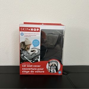 Skip * Hop Stroll & Go Car Seat Cover-Black